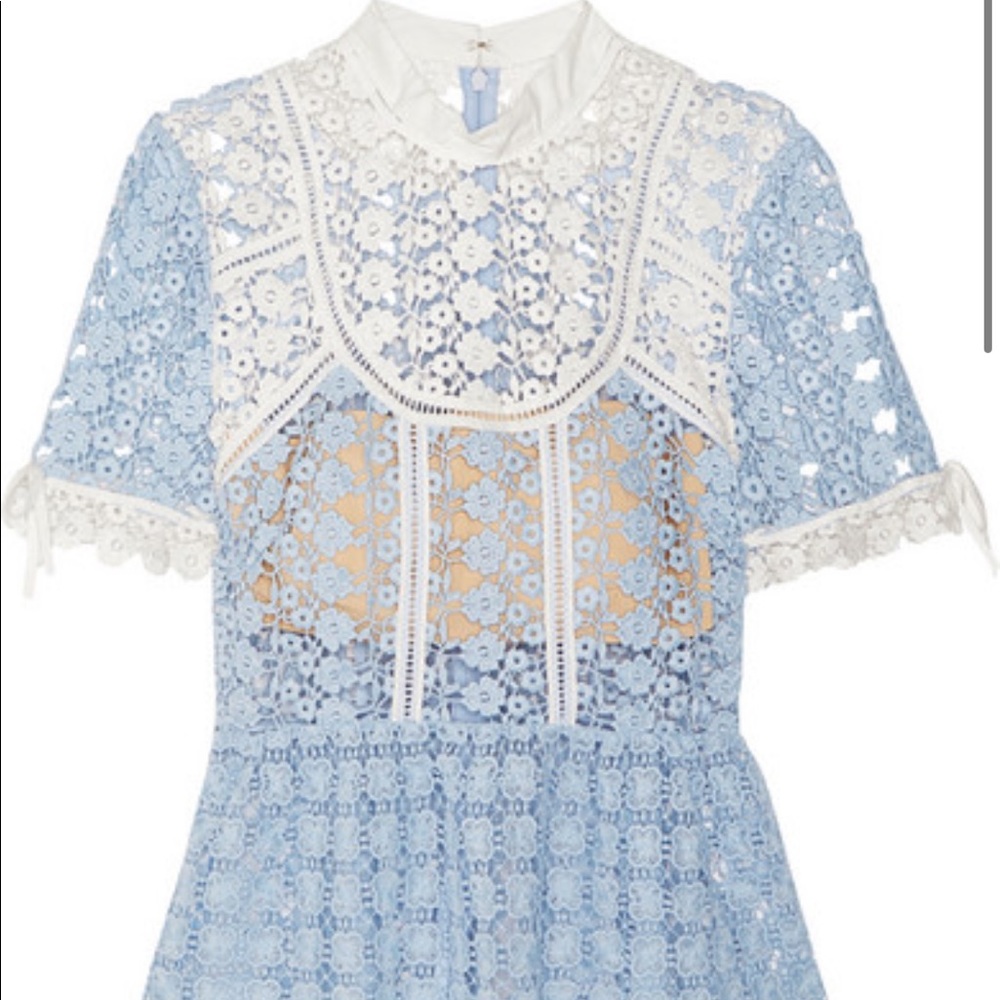Self portrait lace top